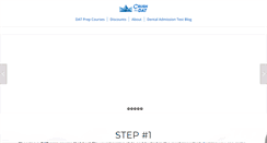 Desktop Screenshot of crushthedatexam.com