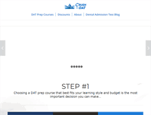 Tablet Screenshot of crushthedatexam.com
